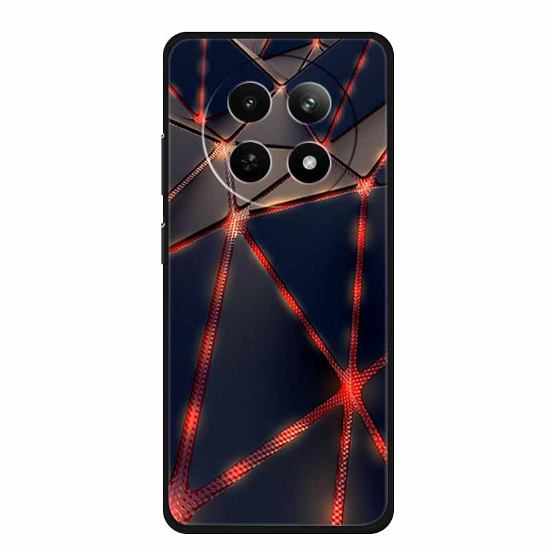 Чехол для Realme 13+ 5G Животные Мягкий Силикон ТПУ Чехлы для Телефона Задняя Крышка Для OPPO Realme 13 Plus 5G RMX5002 Защитный Чехол Волк Coque