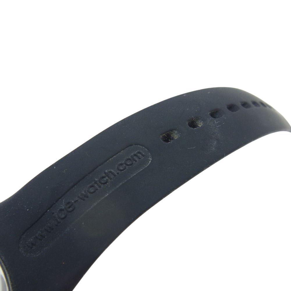 Б/У ICE WATCH 001 353 Ice Glitter 40 мм Розовое золото Резиновый ремешок Черный Черная серия [Б/У]