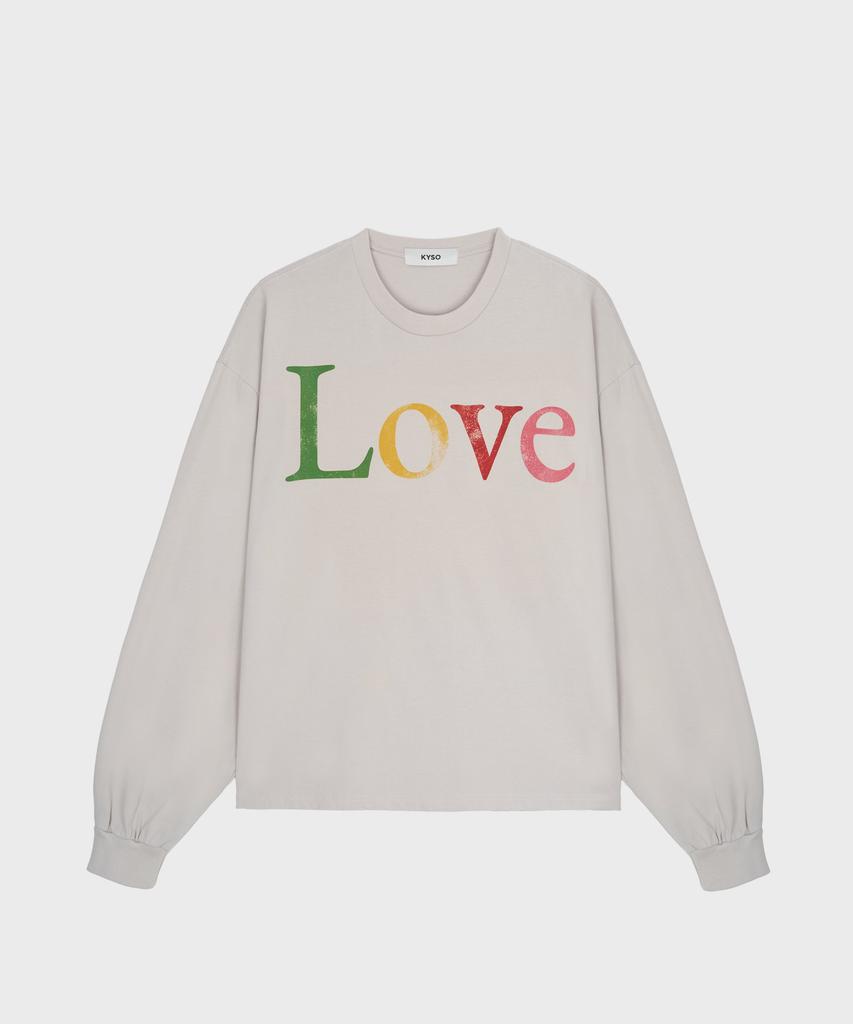 Kaiso Love Винтажный кремовый с длинным рукавом
