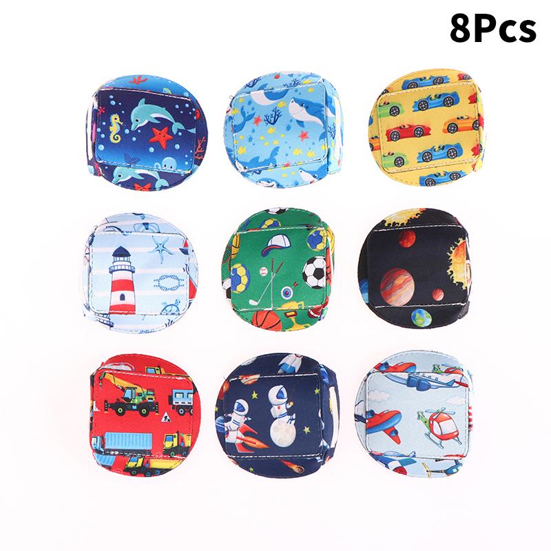 4/8 шт. Детская повязка на глаз для коррекции амблиопии, мультяшный одинарный козырек для глаз, моющийся, детский, коррекция косоглазия, астигматизм, тренировочный козырек для глаз