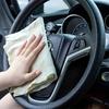 Ультратонкая замшевая ткань для автомобильного стекла, полотенце из оленьей кожи в полоску, профессиональная ткань для чистки автомобиля. Уборка и обслуживание автомобиля