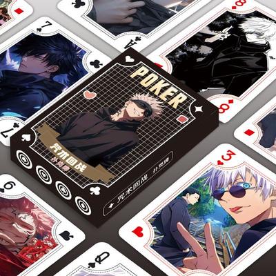 Аниме Магическая битва Игральные Карты Настольные Игры Итадори Юдзи Игрушка Колода Карт