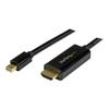 Кабель-адаптер Mini DisplayPort - HDMI - STARTECH.COM - 1 м - 4K - Черный - Папа/Папа