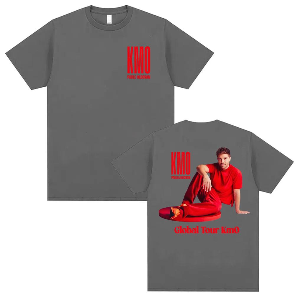 Pablo Alborn Global Tour Kmo Graphic T Shirt Unisexs Clothing Harajuku High Street Tshirts Cotton YK Short Sleeve Top