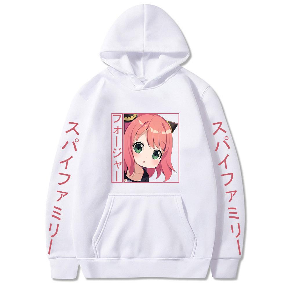 Весна и осень новый модный бренд женский анимационный периферийный двухмерный мужской свитер с капюшоном