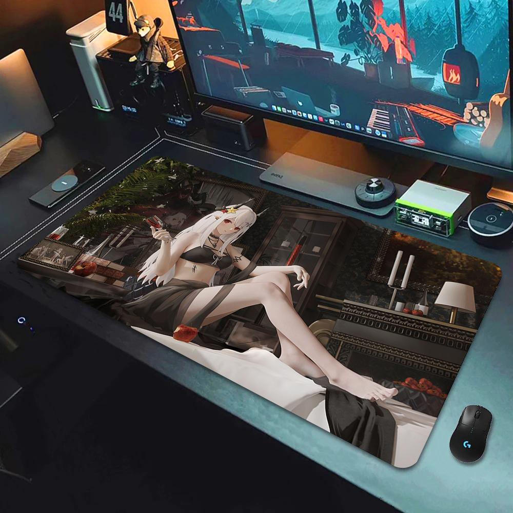 Аниме Arknights Горячая распродажа Коврик для мыши Аниме-девушка Нескользящий Игровой коврик для мыши Премиум-коврик для мыши Клавиатурные коврики Многим нравится