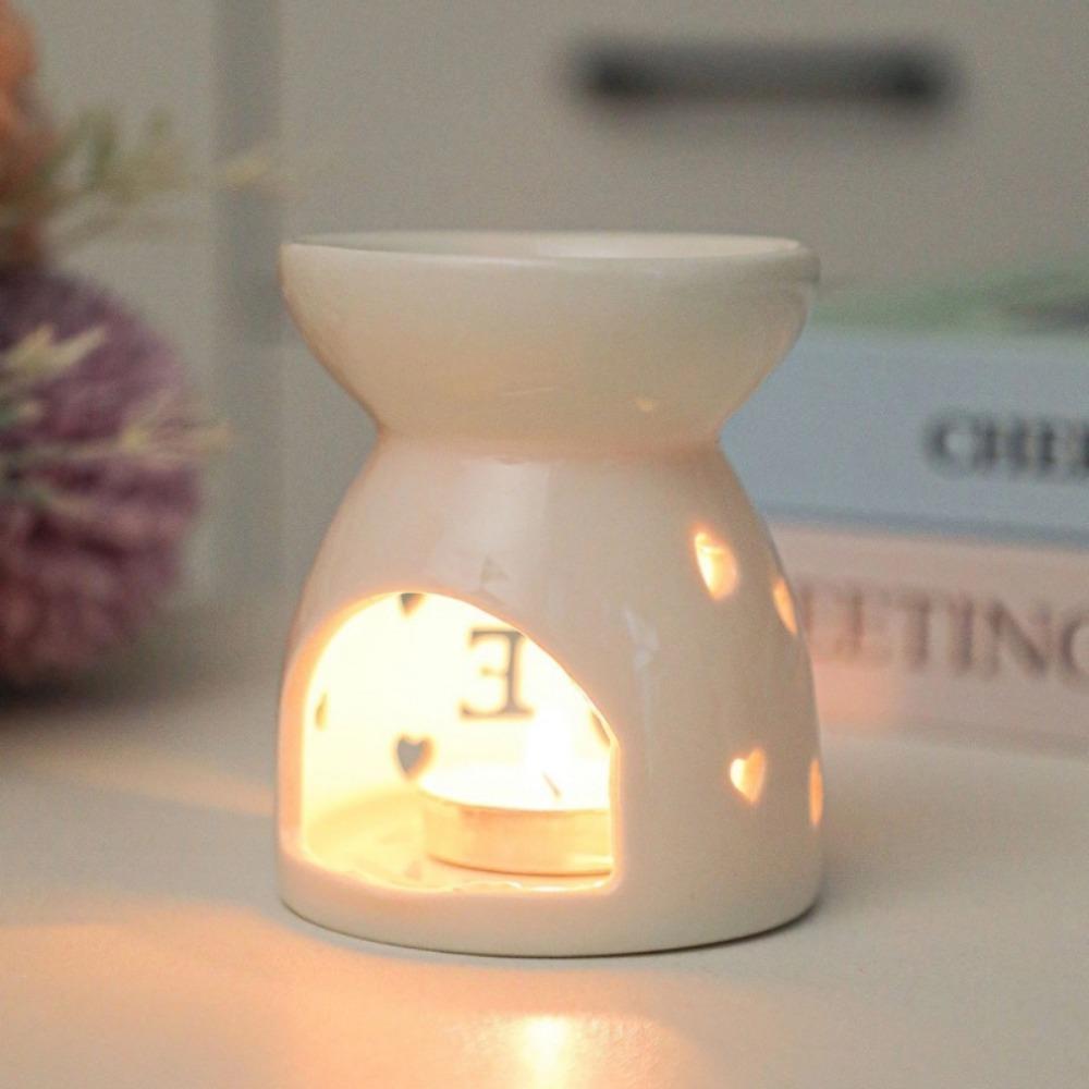 Ceramic Candle Lamps Essential Oil Burners Aroma Burner Incense Lamps  Home Living Room Decoration