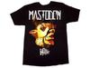 Футболка унисекс с коротким рукавом Mastodon Band The Hunter Черная 100% хлопок Мужские футболки Топ 2F398
