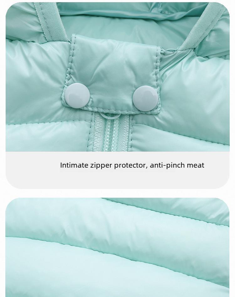 2023 Новый Детский Хлопковый Легкий Костюм: Модное детское пальто осень/зима