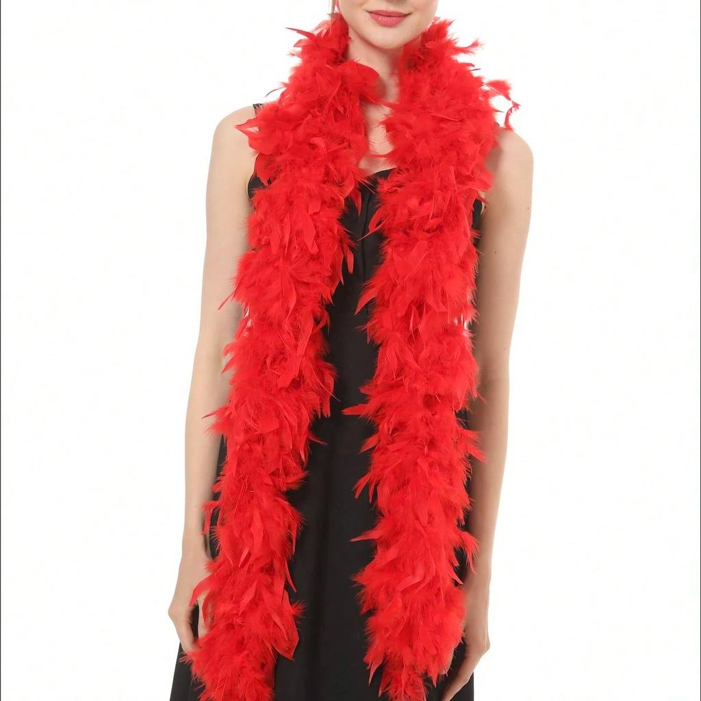 DIY Pink Turkey Feather Boa 2 Meter 40g 60g 90g Fluffy Chandelle Feathers for Carnival Party Dress Clothes Costume Scarf Shawl