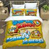 Cute Cartoon Super Zings Bedding Sets Exquisite Bed Supplies Set Duvet Cover Comforter Set Bedding Set Luxury Birthday Gift