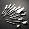 304 кованая римская колонна из нержавеющей стали для отеля, столовые приборы в западном стиле, нож для стейка, вилка, ложка, лопатка для торта, обычная ложка для крема