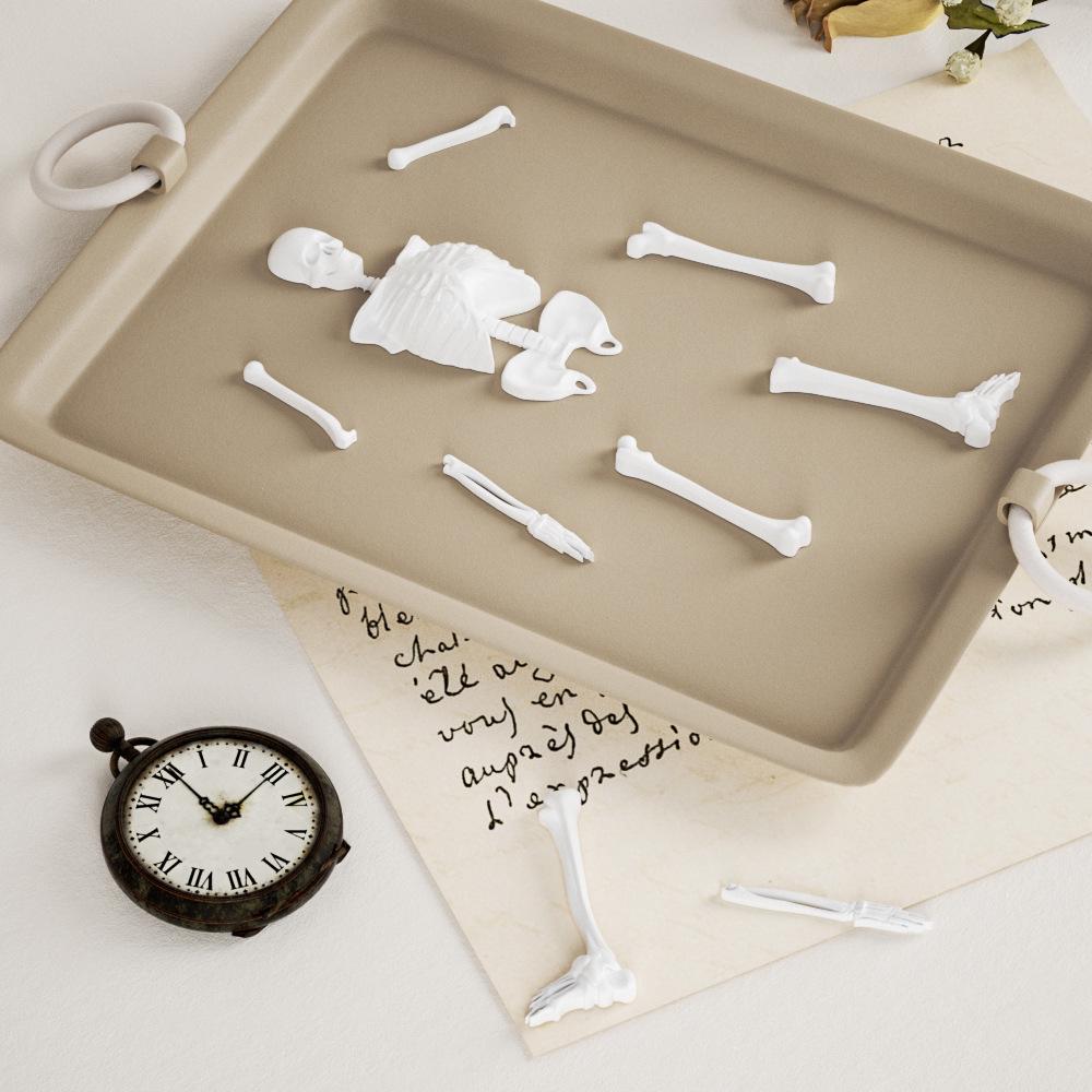 Маковая тыква Череп Настольная подставка Силиконовая форма для DIY украшений из эпоксидной смолы и гипса