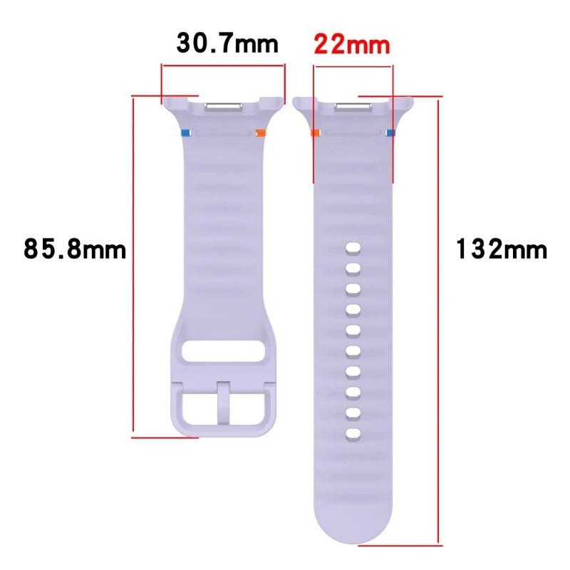 Silicone Watchband For Samsung Galaxy Watch 8 40mm 44mm Galaxy Watch8 Classic 46mm Bracelet