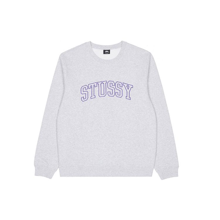Stussy Outline Applique Crew 118353