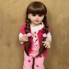 Реалистичные куклы Reborn Baby Girl, Бетти Рая, наклеенный парик, имитация волос, кукла 55 см, полностью силиконовое тело для купания, 22-дюймовая коллекция, художественная кукла, детские игрушки для игр