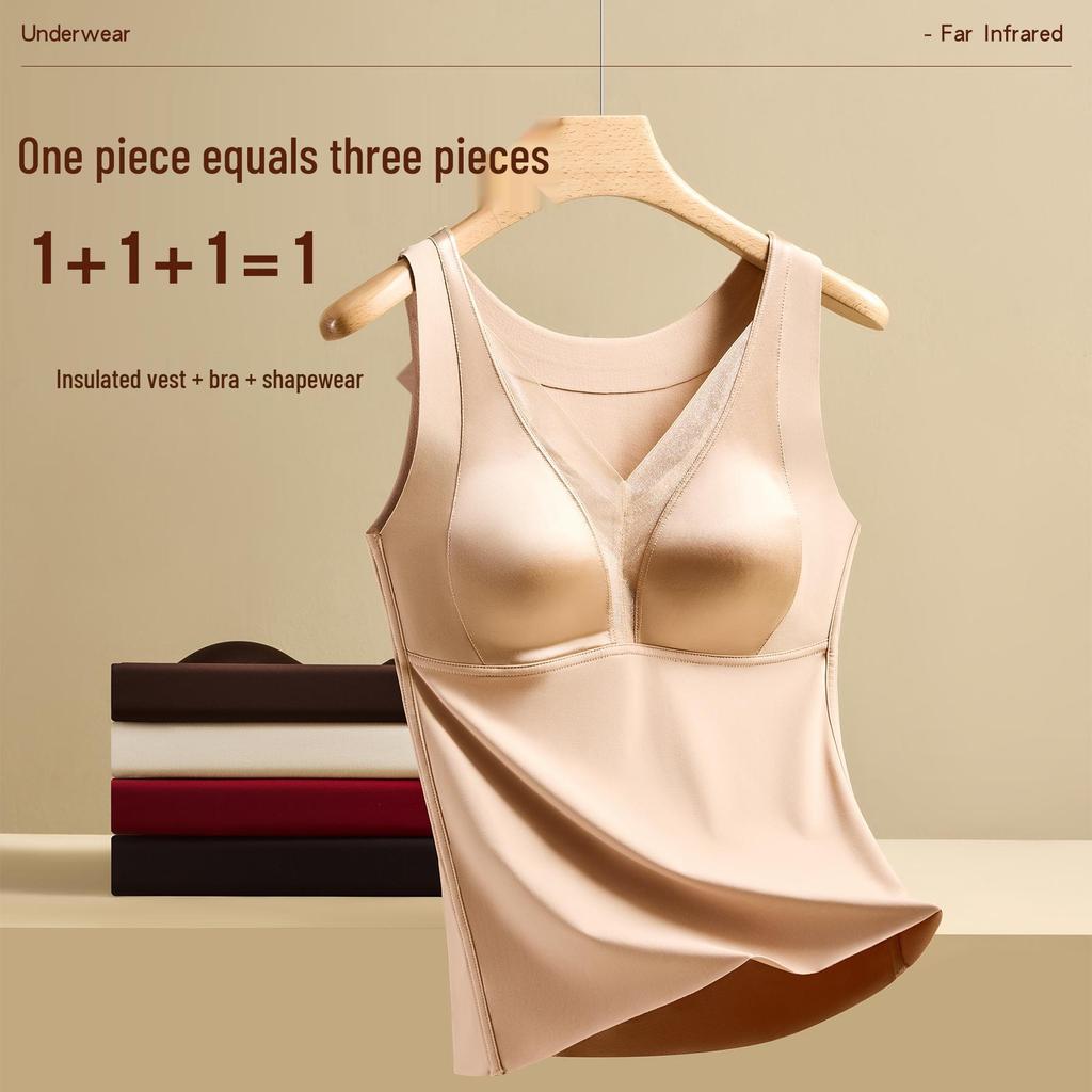 Кружевной атласный антибактериальный бюстгальтер с согревающей спинкой и эффектом разглаживания - Женский 10A с комфортной поддержкой