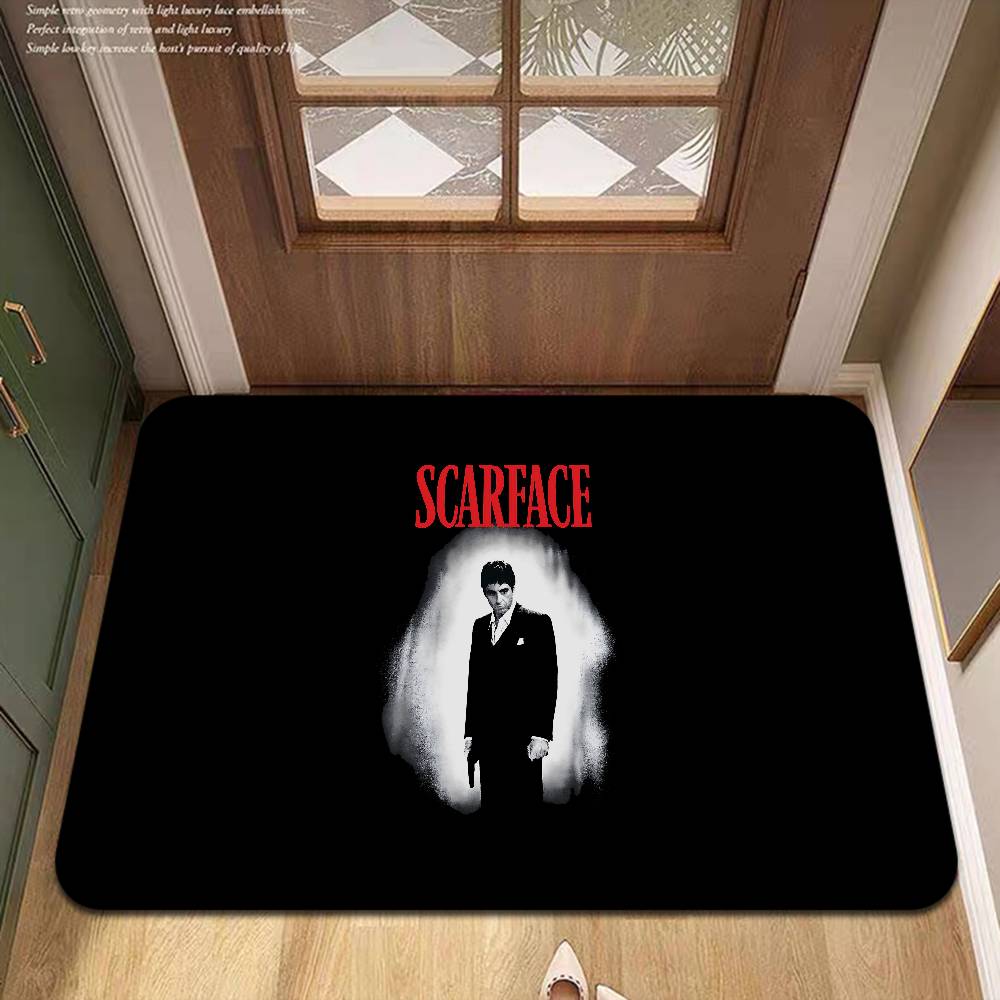 Movie S-Scarface Kitchen Mat Nordic Style Bedroom Living Room Doormat Home Balcony Anti-Slip Welcome Rug