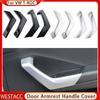 4Pcs ABS Car Inner Door Armrest Handle Cover Trim Sticker for Volkswagen VW T-ROC TROC 2018 - 2022 Interior