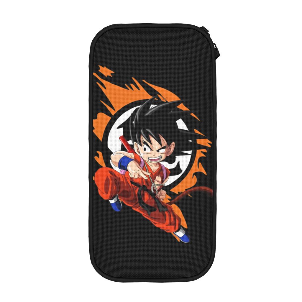 Детский Гоку Прыжок Пинок DBZ Логотип Пеналы Классический Сумка для Ручек Студент Большое Хранение Студенты Школа Косметические Пеналы