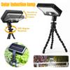 92LED Solar Motion Sensor Light Octopus Tripod 3 Modes USB Solar Dual Charge IP65 Waterproof Adjustable for Garden Yard Pathway