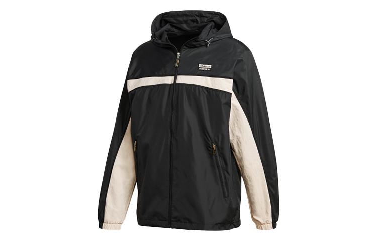 adidas Куртки Мужские Черные С Капюшоном Умеренные Другие GJ6742