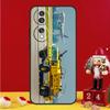 Fire Truck Case For Honor Magic 5 6 7 8 Pro Honor 200 400 50 70 90 Lite X8b X8c X9a X9b X9c Win RT Cover