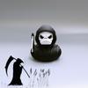 Hot Selling 3D Print Grim Reaper Duck Explosive Grim Reaper Duck Halloween Ornament