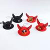 Halloween Pet Hat Cat Formal Hat with Horns Pumpkin Spider Hat Adjustable Headpiece for Small Dogs And Cats Holiday Costume Accessory