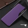 Совместимый чехол для телефона Samsung S25/24/23/22/21 Ultra FE: Магнитный, Кожаный, Защищенный от падений, с боковым окошком.