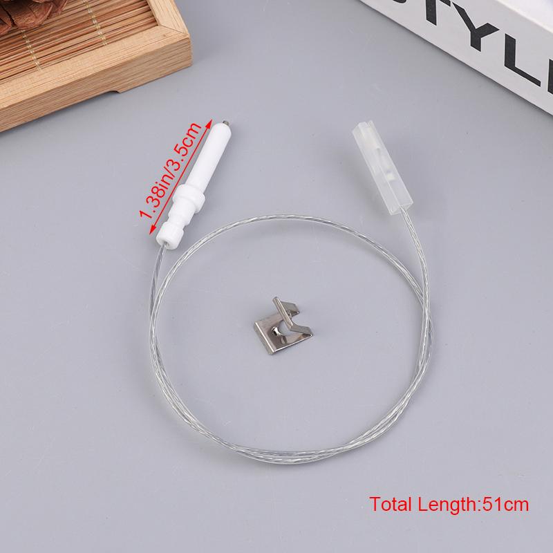 1 шт. Газовая варочная панель Запасной электрод поджига Свеча зажигания с проводом Поджиг Керамический штифт Высота керамики 35 мм 40 мм для газовой плиты