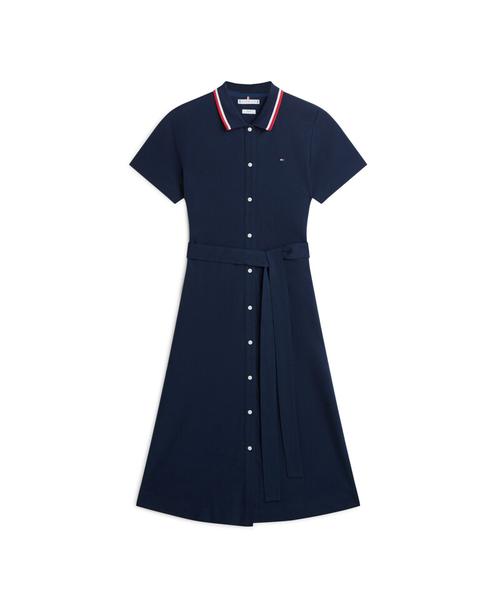 Платье-поло на поясе TOMMY HILFIGER (T22G1Tdr051Wt2C1G)