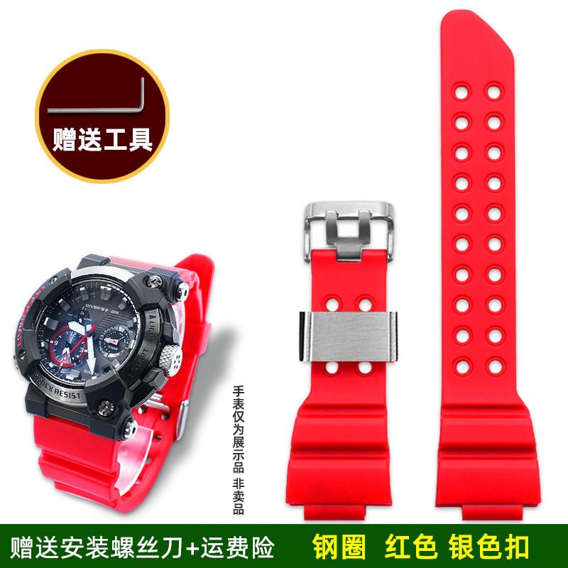 GWF A1000 Силиконовый ремешок для Casio G-SHOCK 7-го Frogman 5623 GWF-A1000 1A4 Дайверские часы Замена ремешка Мужской спортивный браслет