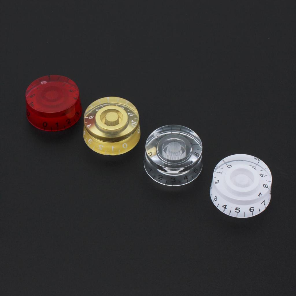 Ручка управления тембром скорости, подходит для электрогитар LP, бас, 4 цвета, кнопка регулировки громкости для гитары