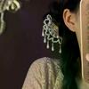 1 шт. Жемчужный гребень для волос Женский гребень Hanfu Cheongsam Боковой зажим для волос Древнее жемчужное украшение для волос с кисточкой Зажим для волос Hanfu