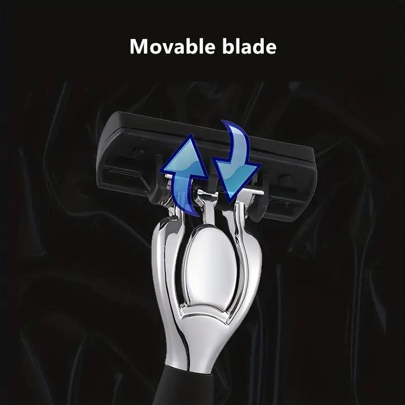 Razor Classic 6 Layer Safety Razor for Mens Shaving&Womens Hair Removal Shaving Blades Manual Shaver