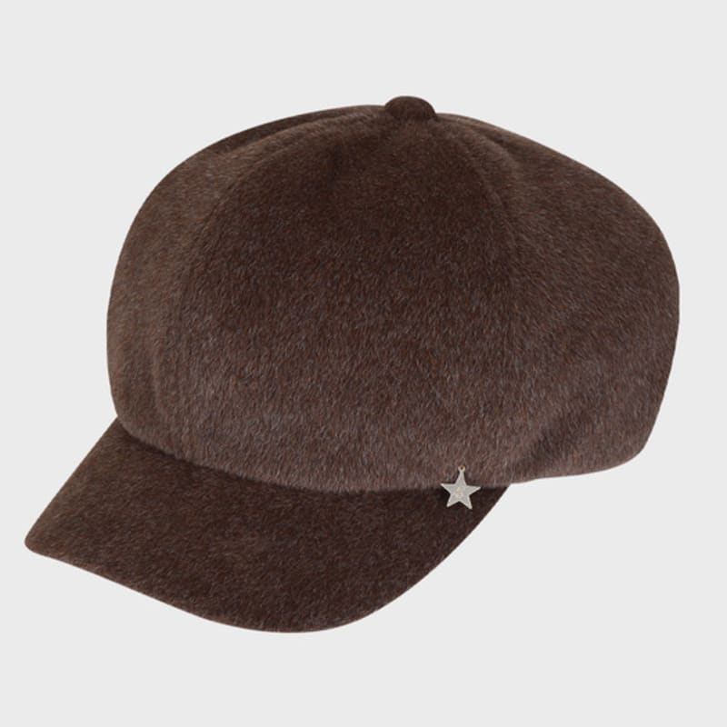 Eireve NEWSBOY CAP (BROWN)