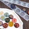2Pcs Silicone 7 Chakra Uv Resin Mold Diy Handicraft Pendant Jewelry Accessories
