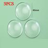 6pcs Baby Transparent Soft Silicone Wall Protector Door Handle Bumper Non-slip Self-adhesive Round Doors Stop Muffler