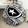 1PC Shield With Star Emblem Printed Umbrella Folding umbrella, automatic umbrella 8-Frame for Travel, camping Fan gifts Christmas Gifts