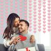 6/8 Штук Украшение Сердце Любви День Святого Валентина Сердечные Подвесные Ленты Для Украшения Дня Святого Валентина И Свадьбы