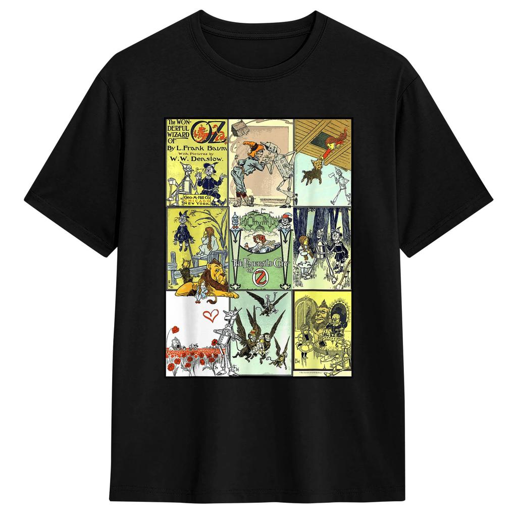 Unisexs Wizard of Oz Crystal Ball T Shirts Cotton Tees Summer 2026 New Streetwear T Shirt Casual Unisexs Clothing Womens T Shirt