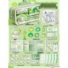 2026 Four-Leaf Clover Cat 13-Layer Large-Capacity Pencil Case: High-Value Stationery Set for Girls