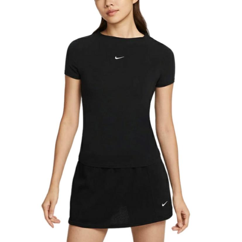 Nike Nsw Chll Kntss Спортивная повседневная футболка-пуловер с коротким рукавом Женские футболки HV2402010