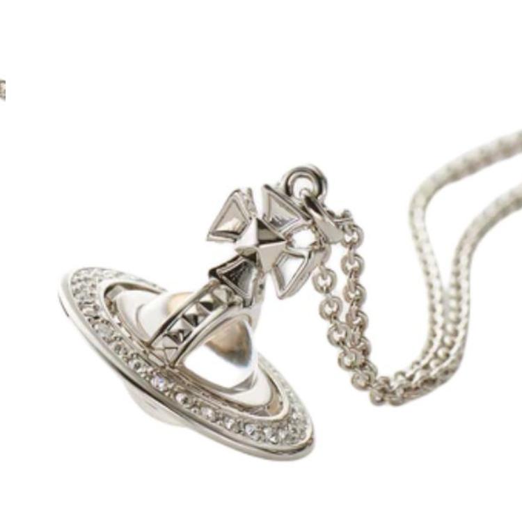 Vivienne Westwood Pina Small Ball Design Necklace Unisex necklace Silver 1250961048-002