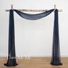 6 -10 Meters Wedding Arch Drape Fabric Sheer Chiffon Tulle Curtain Drapping Backdrop Party Supplies Drapery Ceremony Decoration