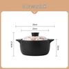 ZMR Japanese Ceramic Casserole Pot