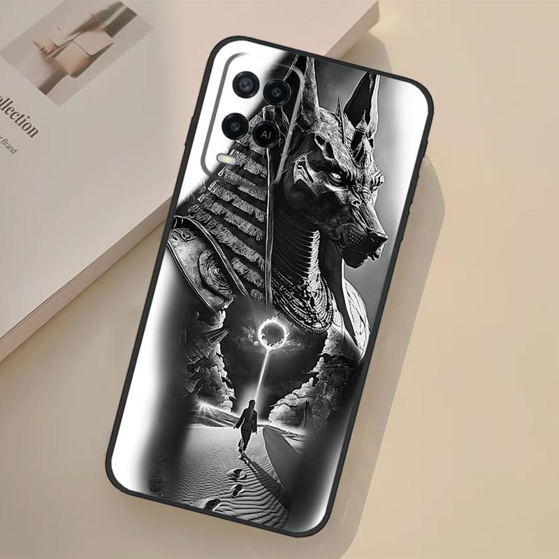 Anubis Ancient Egyptian God Case For Oppo A98 A78 A18 A38 A58 A60 A80 A40 A96 A76 A16 A94 A74 A54 A15 A17 A57 A77 A5 Pro