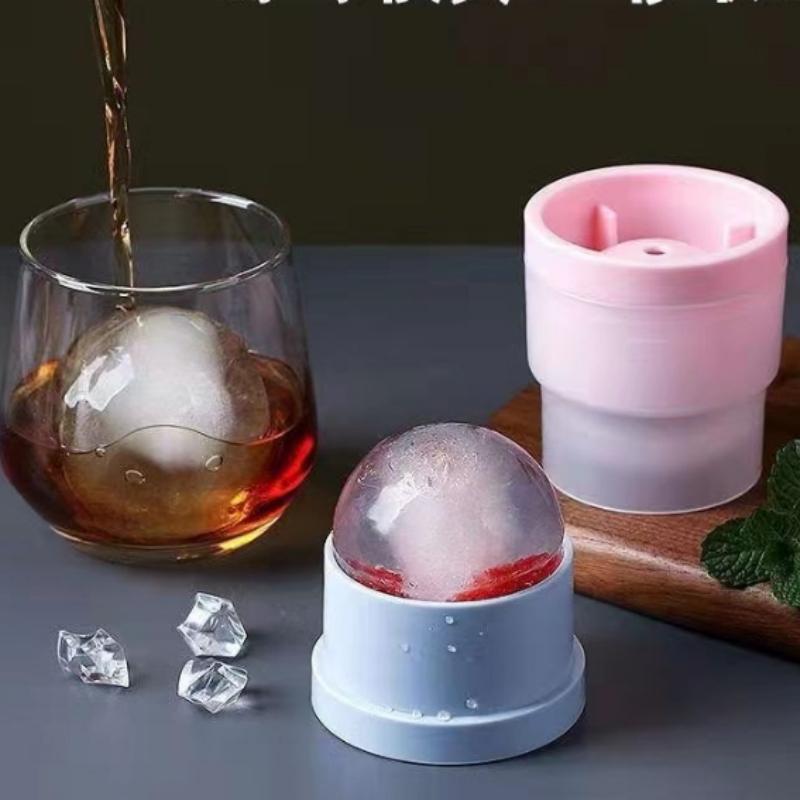 1 шт. 3D кубики льда, замороженные ледяные шарики, силиконовая форма для льда, ледяной шарик, для общежития, маленькая силиконовая форма для виски, домашний ледяной шарик
