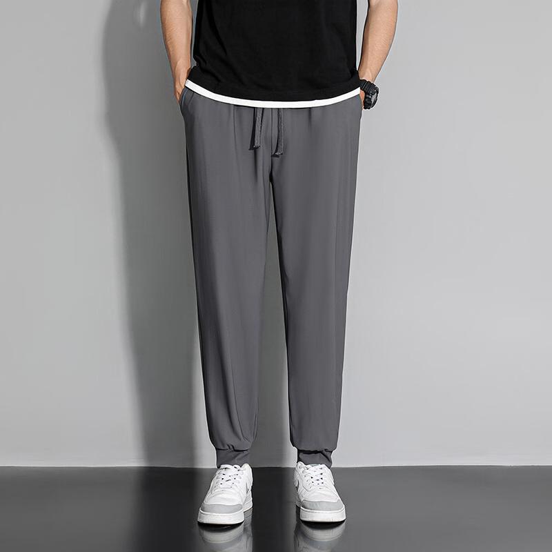 G·TENNA DX-WBP822 Unisex Ice Silk Quick-Dry Casual Pants